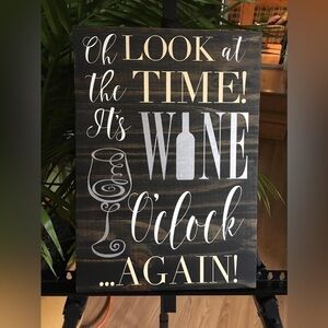 12 by 14 Inches Wood Sign Custom Made By Me